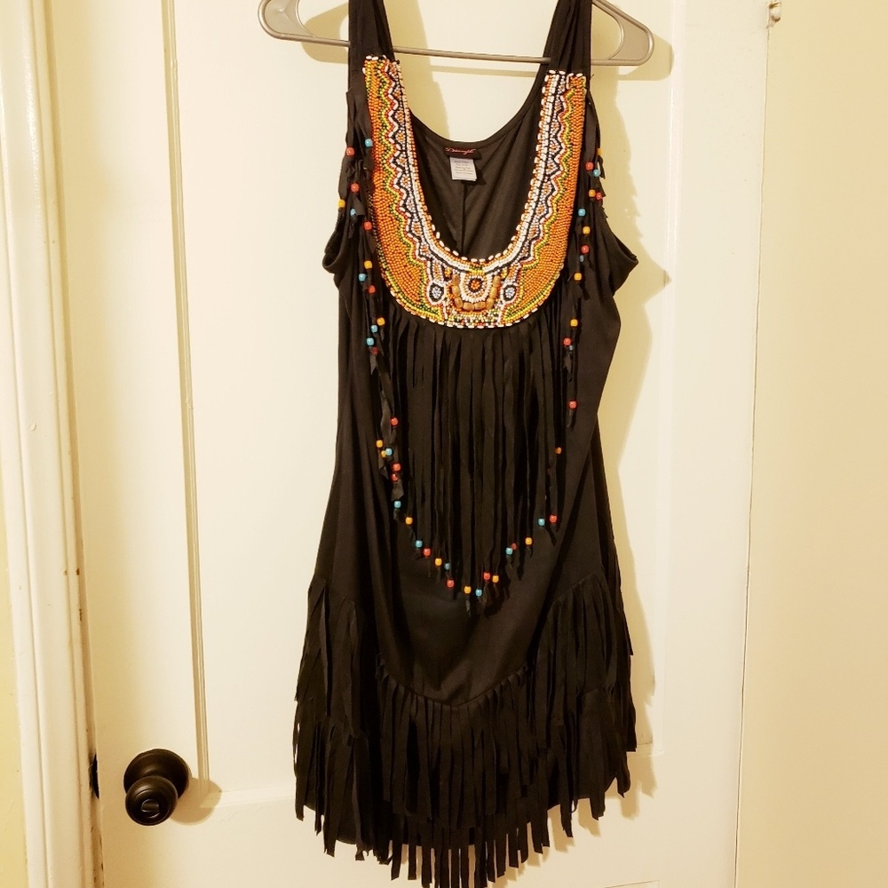 Plus size Indian costume